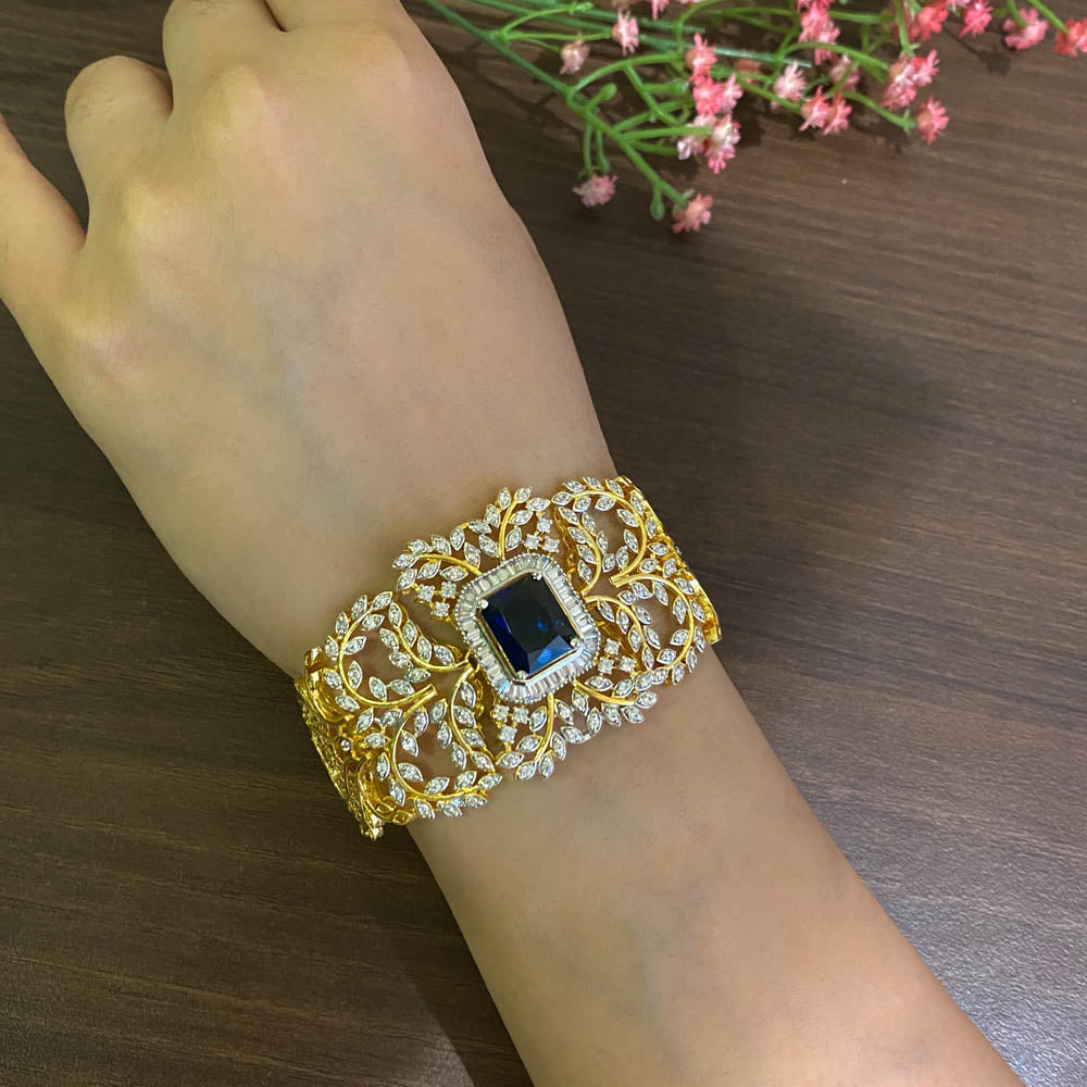 Buy Gold-Toned Bracelets & Bangles for Women by Ahilya Jewels Online |  Ajio.com