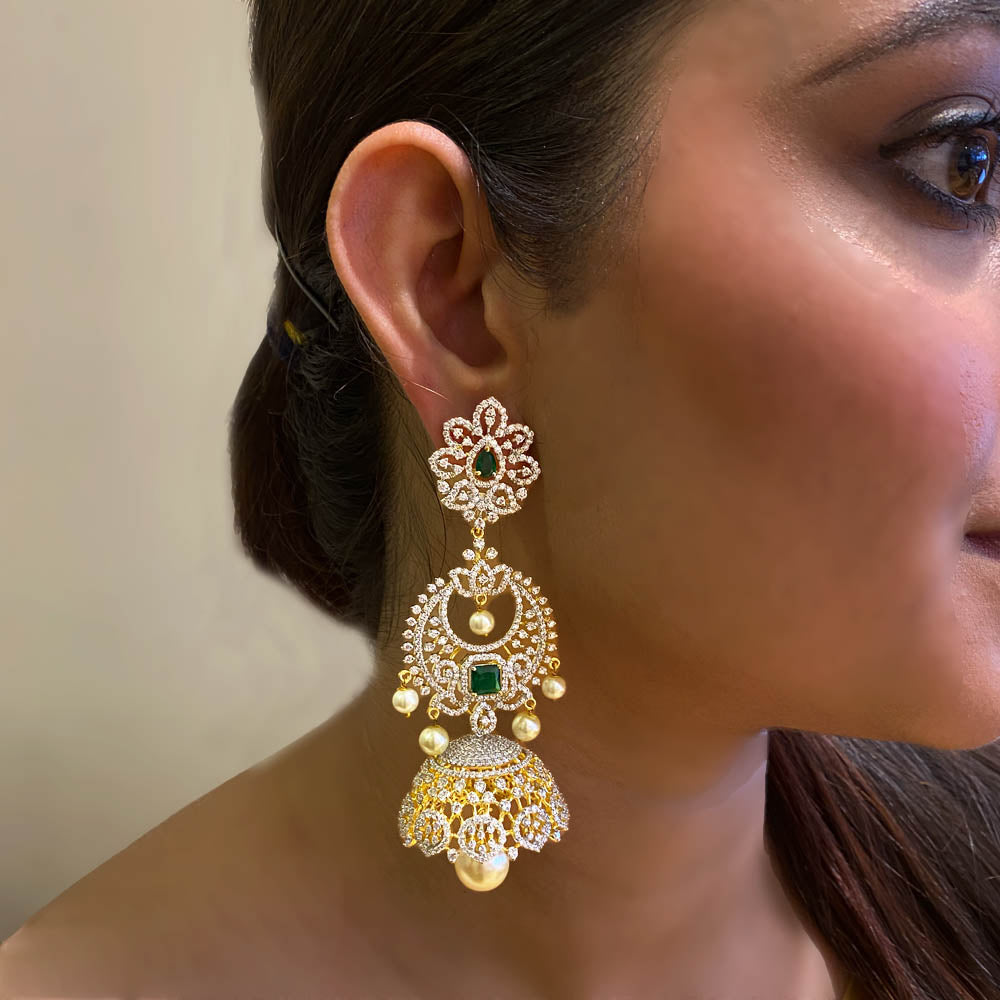 Bridal Jhumka Design - Wear 3 plus ways – Sneha Rateria Store