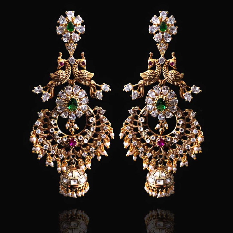 Temple jewellery store jhumkas online shopping